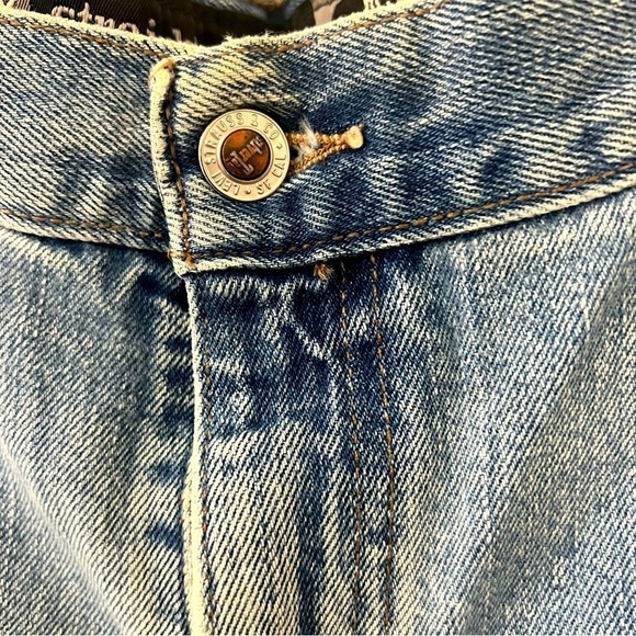 Vintage 90's Levi’s silverTab Straight+Relaxed W38 L32 100% Cotton Jeans 1998 - Picture 2 of 8